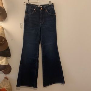 Wrangler Wanderer high rise flare trouser jean